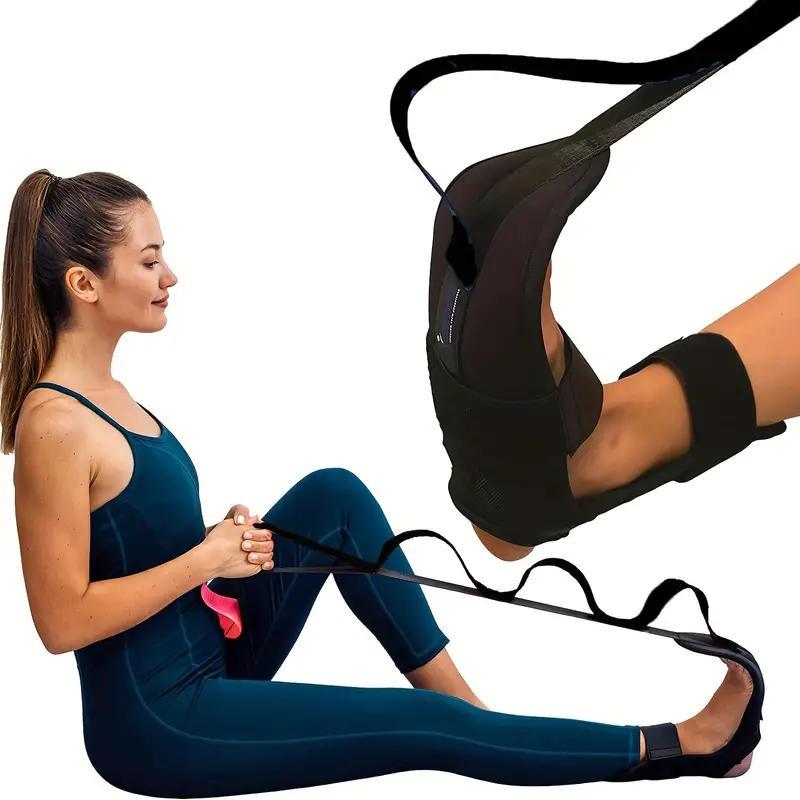 Adjustable Leg Stretching Strap, 1 Count Multifunctional Yoga Strap, Portable Leg Stretching Belt, Fitness Equipment for Home Gym Workout