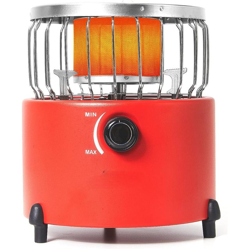 2 in 1 Camping Outdoor Propane Heater & Stove for Ice Fishing Backpacking Hiking Hunting Survival