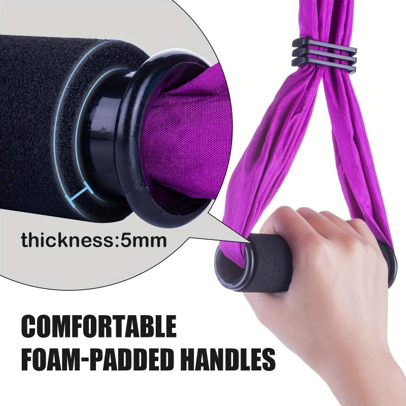 Proud boy Home Fitness Yoga Swing For Aerial Yoga Practice - Versatile Suspension Hammock For Home And Gym Use, Ideal For Yoga Flying And Inversions