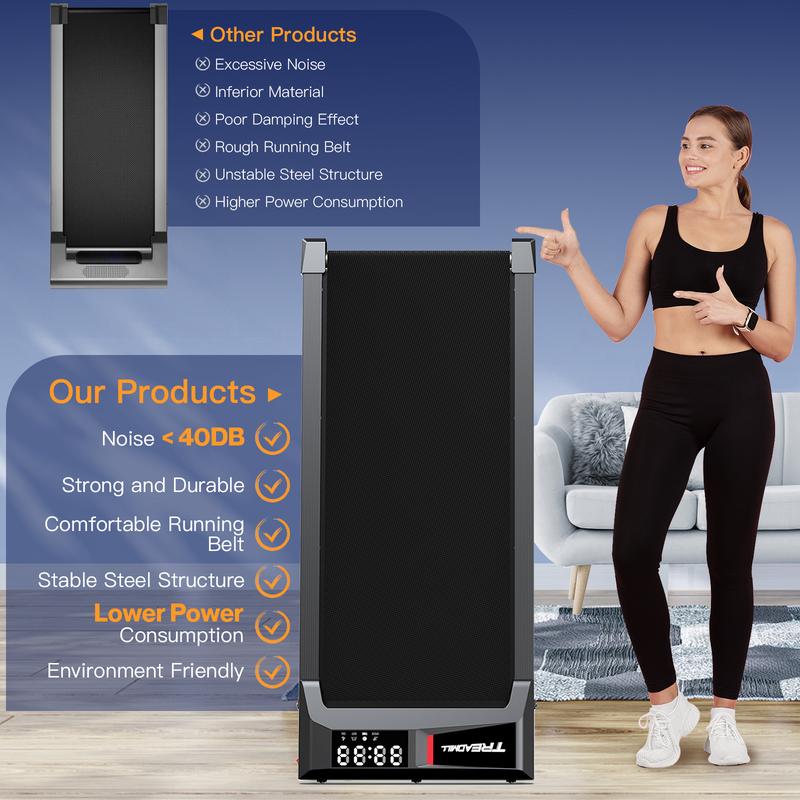 [Flash Sale] Black Friday: WELLFIT Walking Pad Treadmill – 5O% OFF! ‍️ 2.5HP,Portable,Incline,Smart App,300lbs Capacity- Perfect for Home & Office!