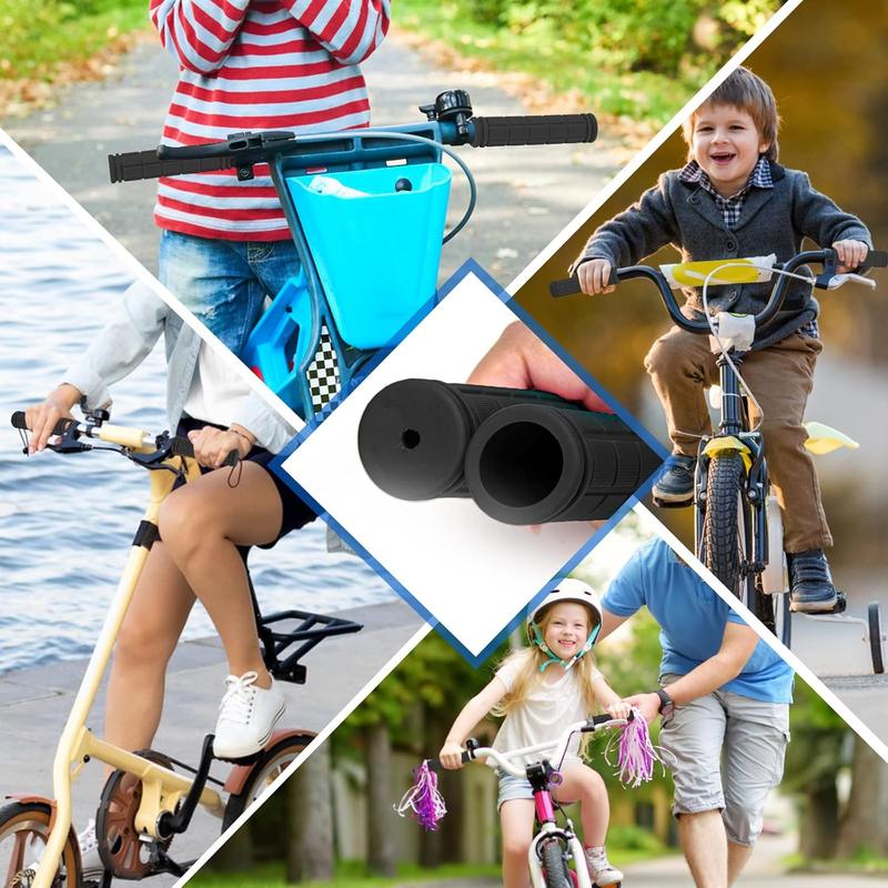 Bike Handlebar Grips, Bicycle Grips for  s Girls Boys, Non-Slip Rubber Mushroom Grips for Scooter Cruiser Seadoo Tricycle Wheel Chair Mountain Road Urban Foldable Bike MTB BMX