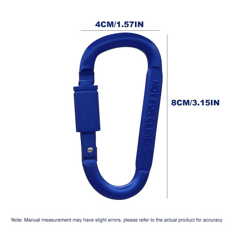 Multifunctional Carabiner, Thicken Stainless Steel Carabiner, Outdoor Accessories For Camping Hiking Fishing, Gym Accessories