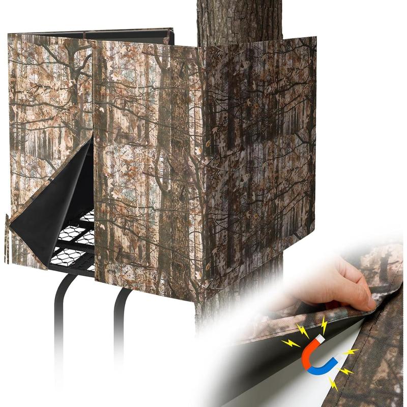 Silent  Closure Tree Stand Blind - 100