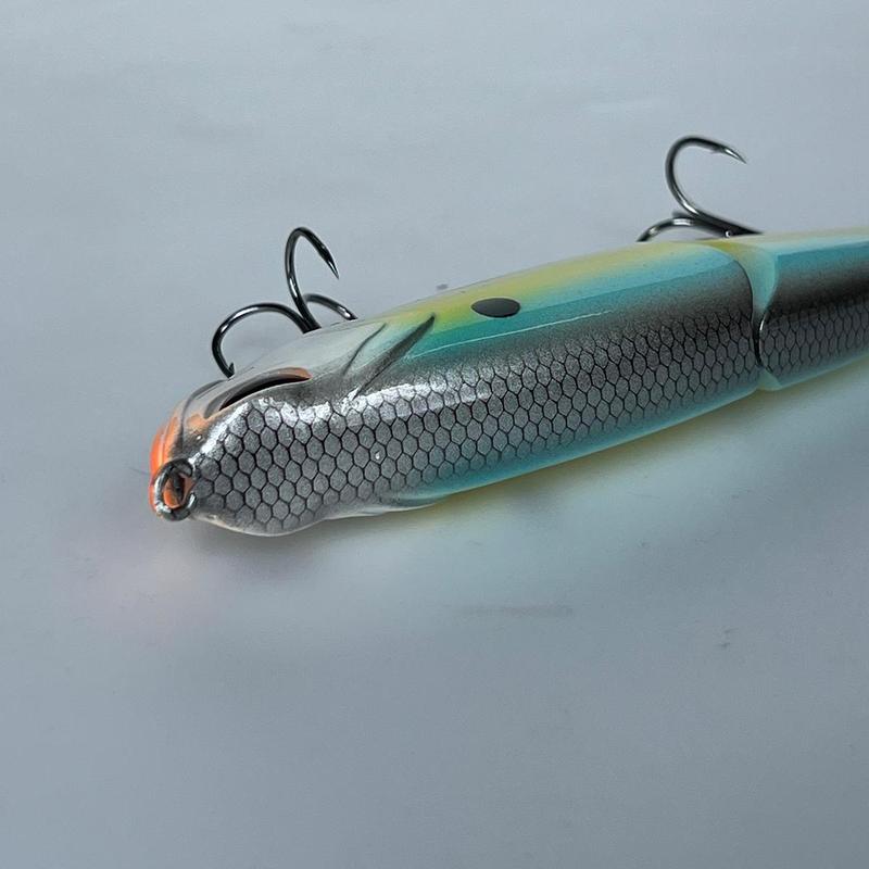 3D Printed Fishing Lure, Multi Jointed Swimbait with Hook, Artificial Fishing Bait, Fishing Tackle, Outdoor Fishing Accessories