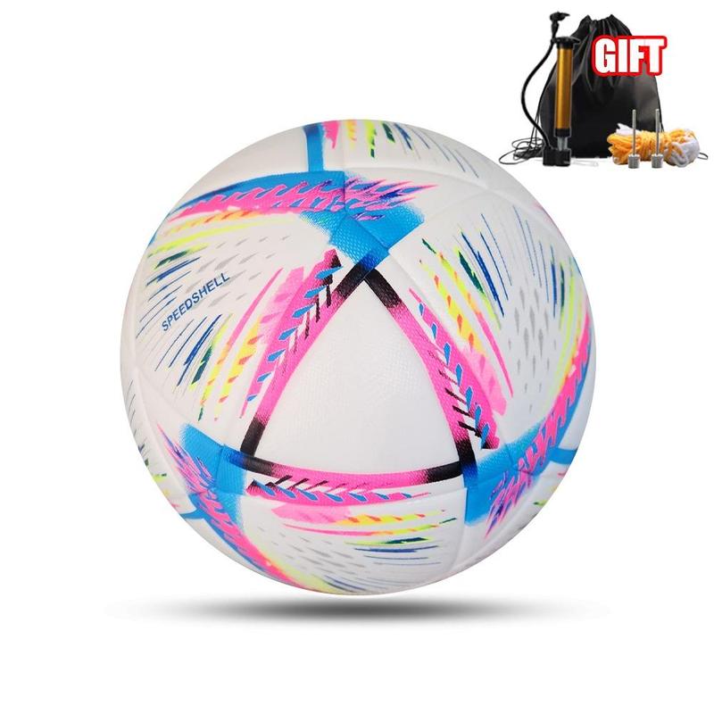 Size 5 Soccer Ball, 2024 Game Football, Thermal Bonded Football With Accessory Tools, Professional Training Football For Adults & Beginners, Football Accessories, Game Accessories