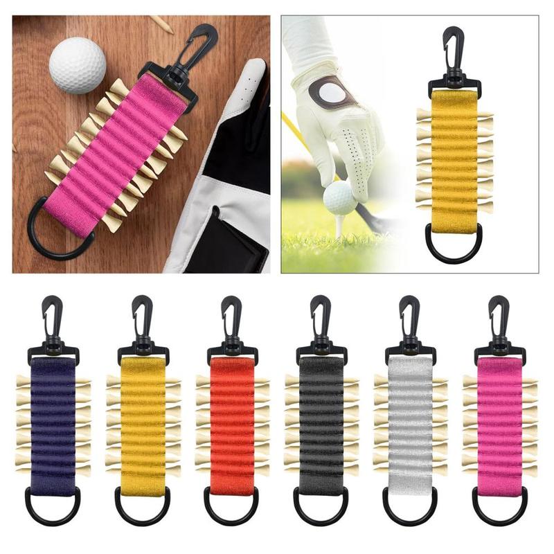 Golf Tee Holder Golf Accessories Golf Tees Storage Women Men Gift 10 Golf Tees