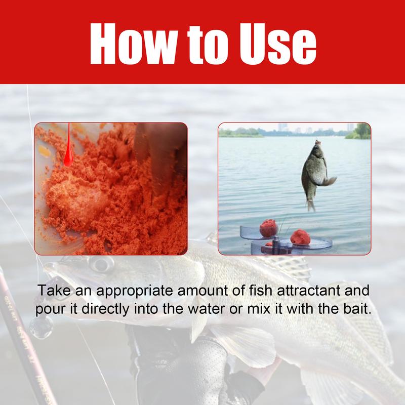 Fish attractant: Concentrated fishing comprehensive bait, fast nesting, bloodworm liquid, thick fishy fish attractant