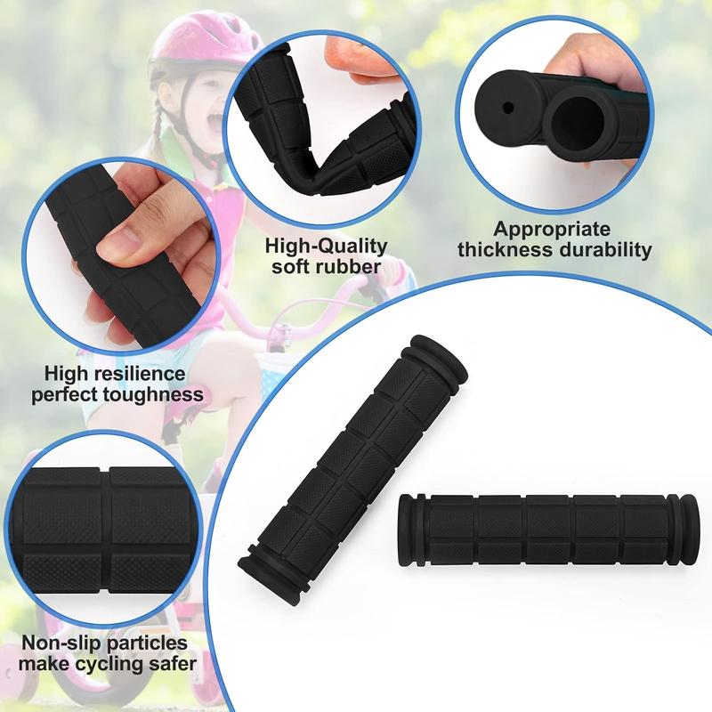 Bike Handlebar Grips, Bicycle Grips for  s Girls Boys, Non-Slip Rubber Mushroom Grips for Scooter Cruiser Seadoo Tricycle Wheel Chair Mountain Road Urban Foldable Bike MTB BMX