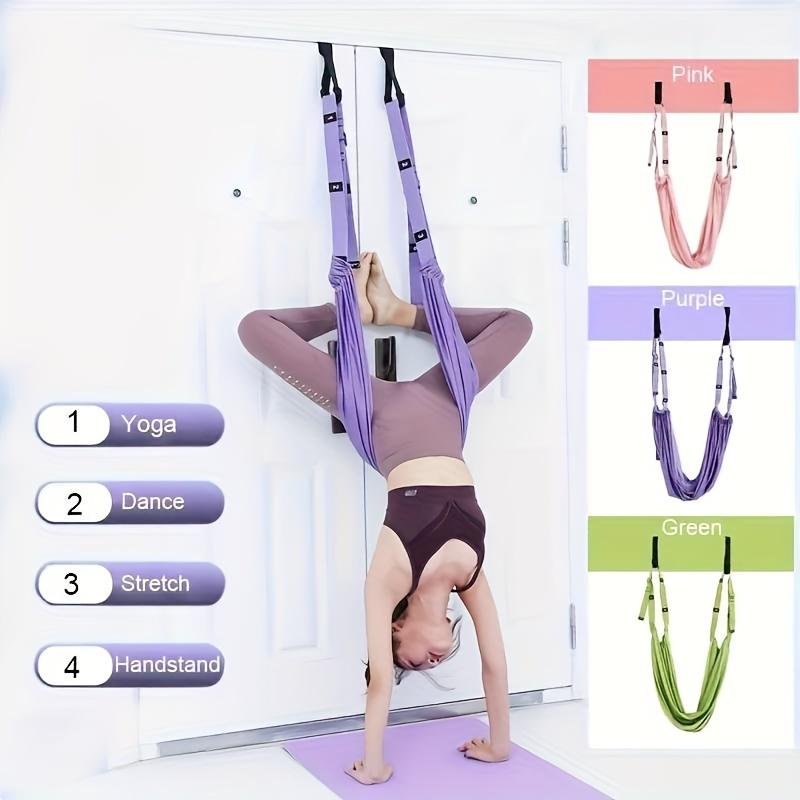 Yoga Stretching Rope - Premium Elastic Fitness Training Band for Home Gym Use, Improves Flexibility, Strengthens Muscles, and Enhances Posture - Perfect for Beginners and Professionals Alike