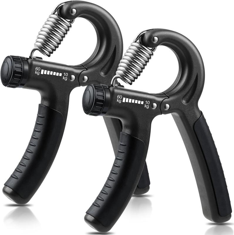 2 Pack Adjustable Resistance Grip Strength Trainer for Musicians and Athletes