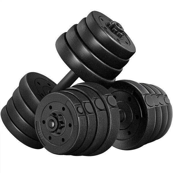 66 LB Adjustable Weight Dumbbell Set, Cap Barbell Plates for Home Gym Workouts, Strength Training