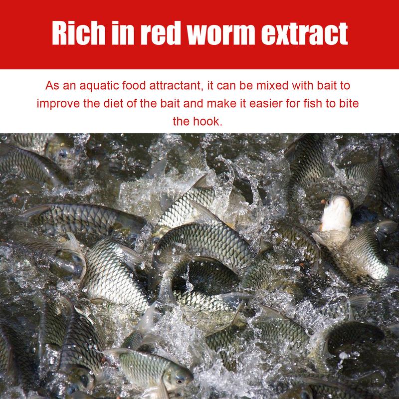 Fish attractant: Concentrated fishing comprehensive bait, fast nesting, bloodworm liquid, thick fishy fish attractant