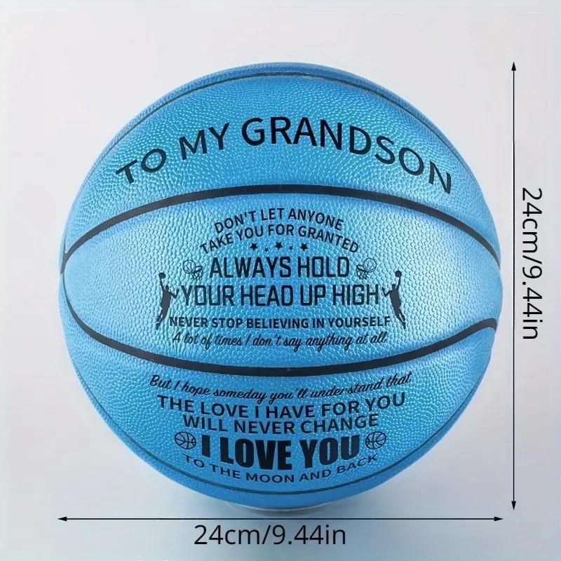 Basketball with Pump, Wear-resistant Size 7 Basketball, Basketball Training Ball, Indoor Outdoor Sports Ball, Gift for Grandson, Birthday Gift