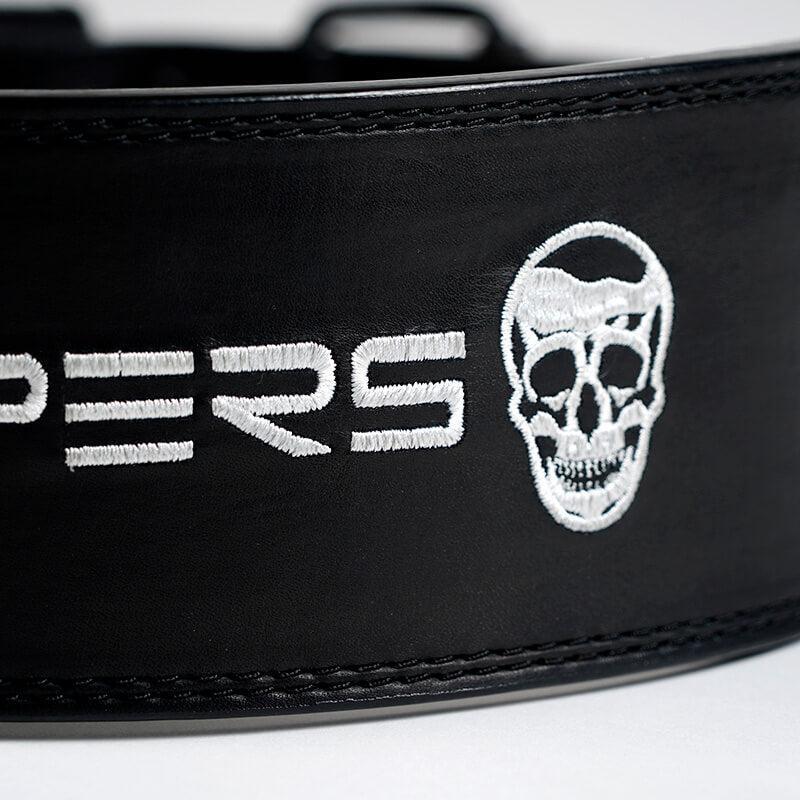 GymReapers Leather Weightlifting Belt for Core Support and Durability