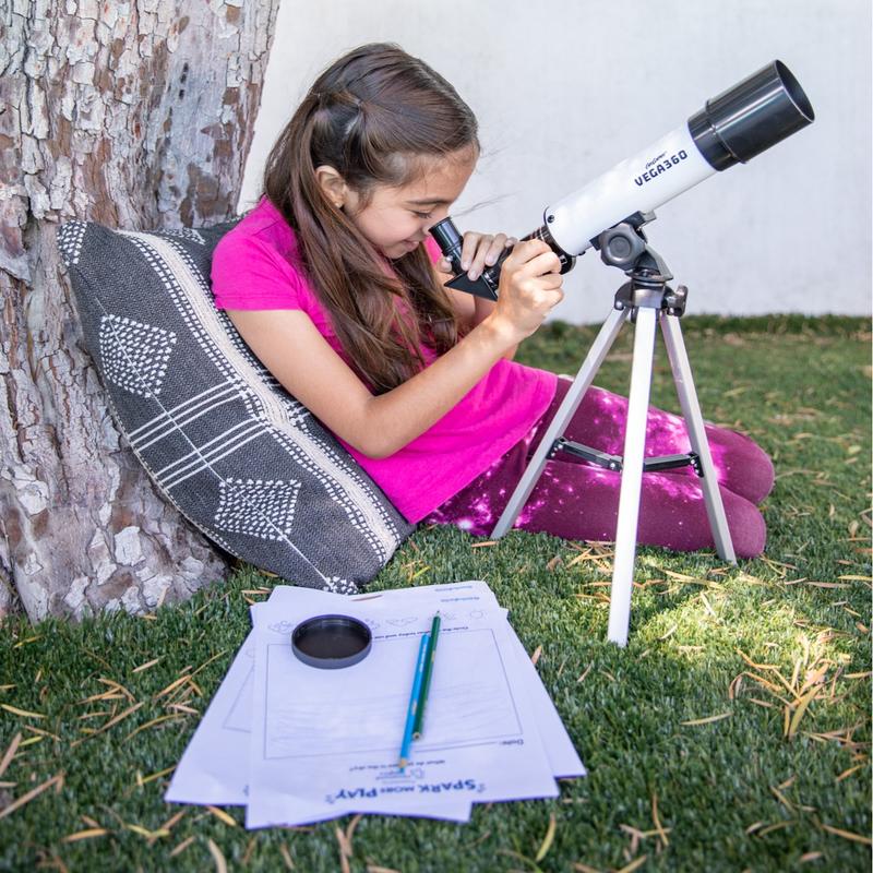 GeoSafari Vega 360 Telescope, Beginner Telescope for Kids & Adults, Supports STEM Learning, Gift for Boys & Girls, Ages 8+