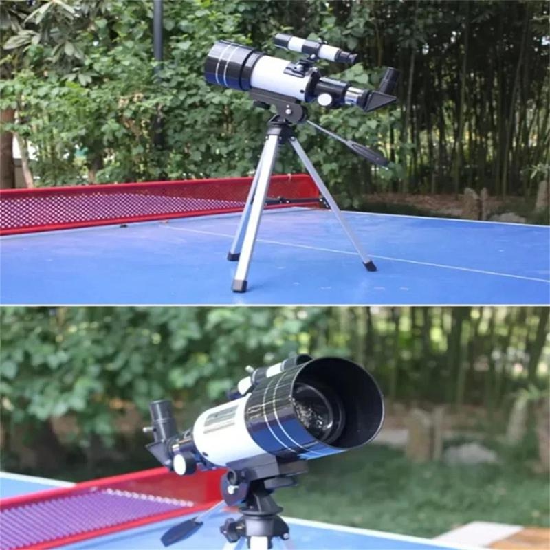 Astronomical Telescope with Finderscope, High Power HD Monocular Telescope, Professional Moon Observation Telescope for Adults & Students, Christmas Gift