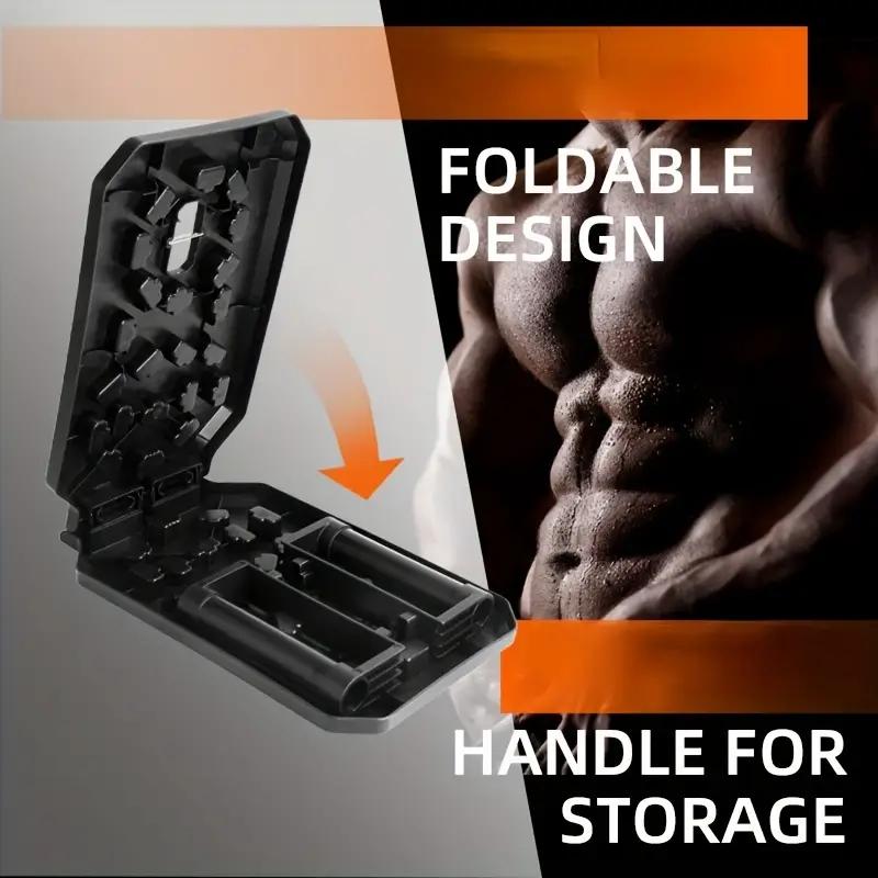 16-in-1 Multi-Function Push Up Handles: Portable, Foldable, and Suitable for Men and Women - ABS Material, No Power Required