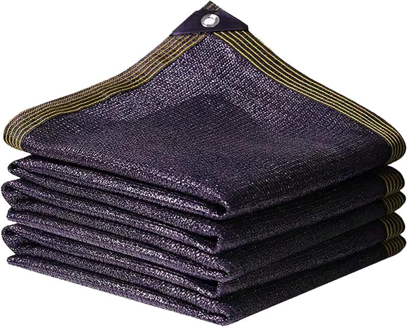 70% Black Shade Cloth, 3.3x6.5FT Resistant Garden Sun Shade Net, Durable Mesh Shade Tarp with Reinforced Grommets for Greenhouse, Plant, Chicken Coop, Pergola,Canopy