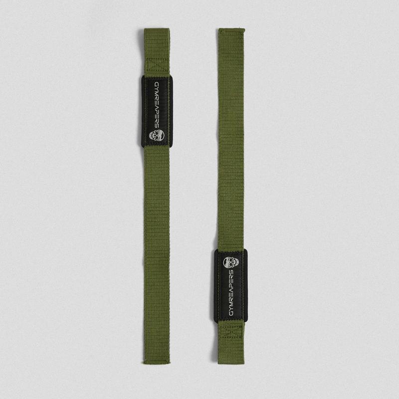 Lifting Straps | Premium Padded Weightlifting Straps - Green