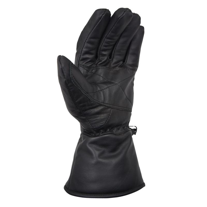 MRX Mens Leather Gloves Winter Cold Weather Motorcycle Driving