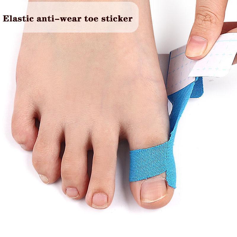 Elastic Toe Protector, 2 4 6 Counts Foot Care Tape, Foot Protector Tape, Sports & Outdoor Accessories for Running Jogging