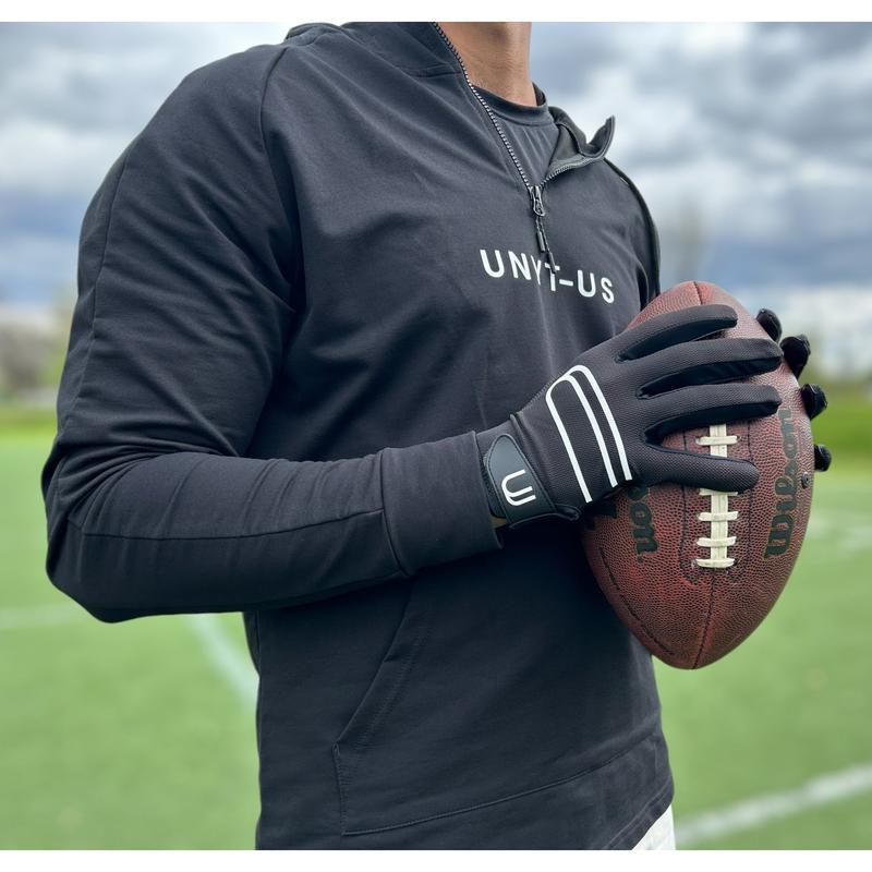 UNYT-US 1.0 Premium Football Receiver Gloves with Elite Grip and Precision-Flex Technology