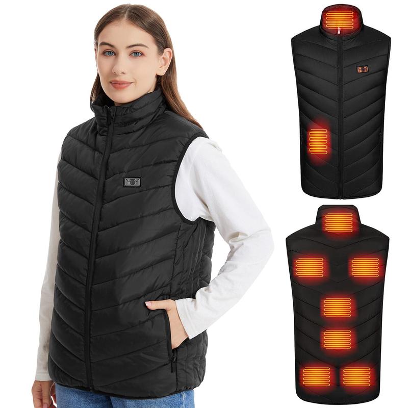 Heated Vest with 10000mAh Battery Pack Charger Included Washable Rechargeable For Men Women Indoor Outdoor Work Cycling