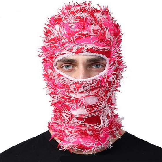 Windproof Full Face Knitted Balaclava Ski Mask Hat for Cold Weather, Balaclava Ski Mask