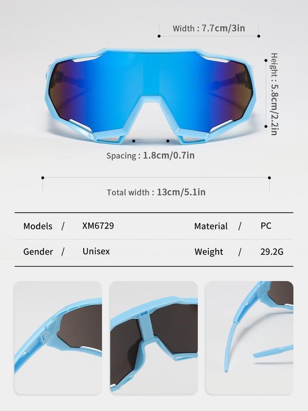 Hollow Out Design Sports Sunglasses For Boys & Girls, UV400 Anti-UV Sun Glasses, Outdoor Sports Eyewear For Cycling, Skiing, Traveling