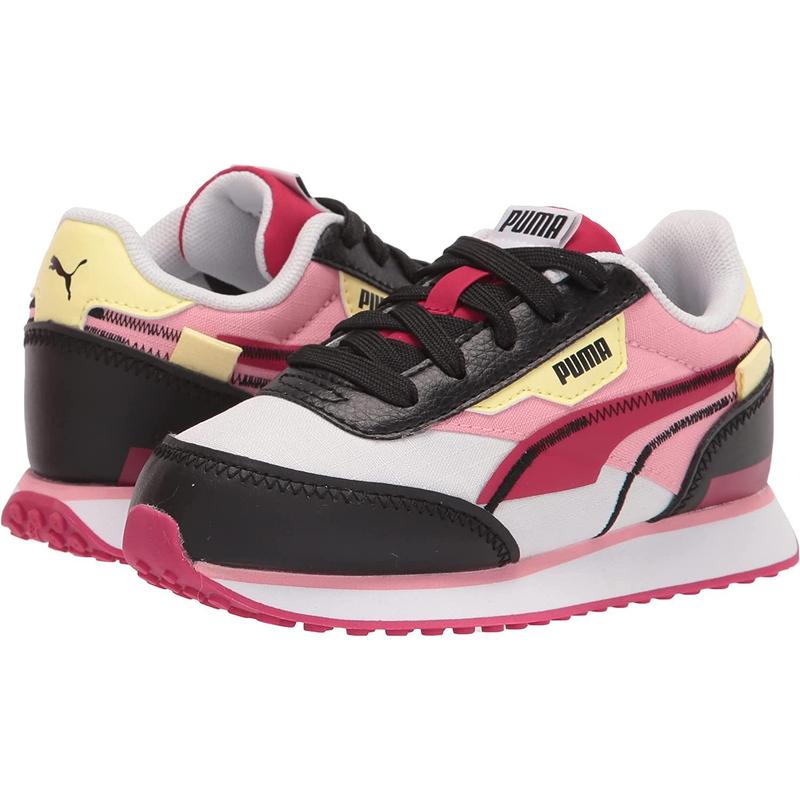 Puma Future Rider Twofold Jr White Puma Black-Persian Red (382031 05)