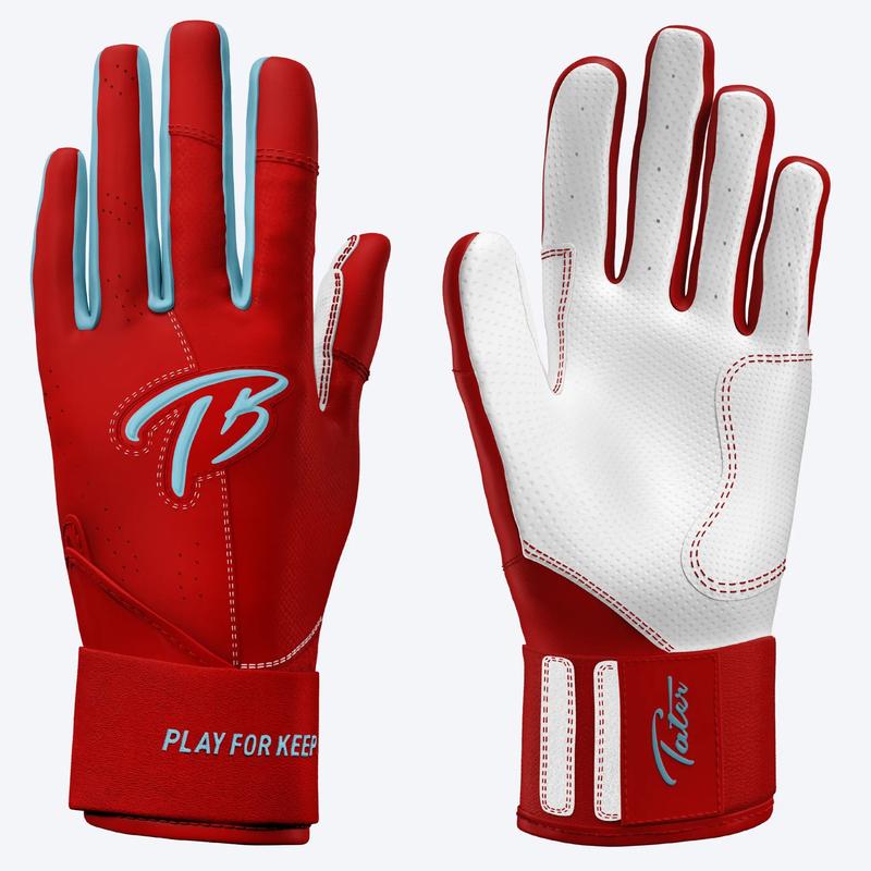 Long Cuff Batting Gloves | Fire Ice