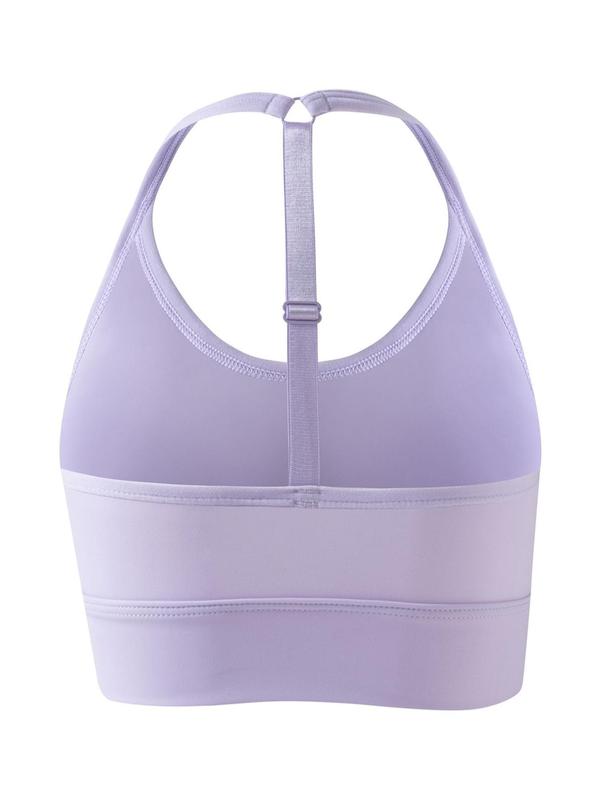 Women's Solid Adjustable Strap Halter Push Up Bra, Breathable Comfortable Detachable Chest Pad Wireless Sports Bra, Women's Lingerie for All Seasons, Please Purchase A Size Up