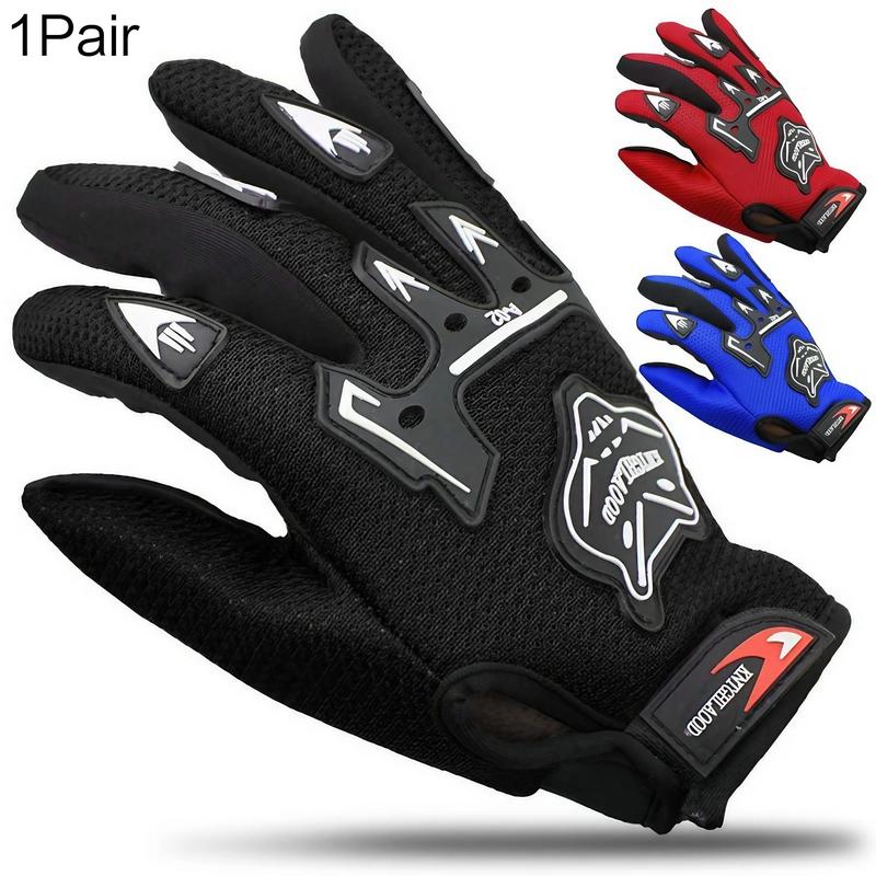 Motorcycle Gloves, Breathable Lightweight Comfortable Non-slip Gloves, Motorcycle Accessories for Men & Women, Outdoor Sports Gloves