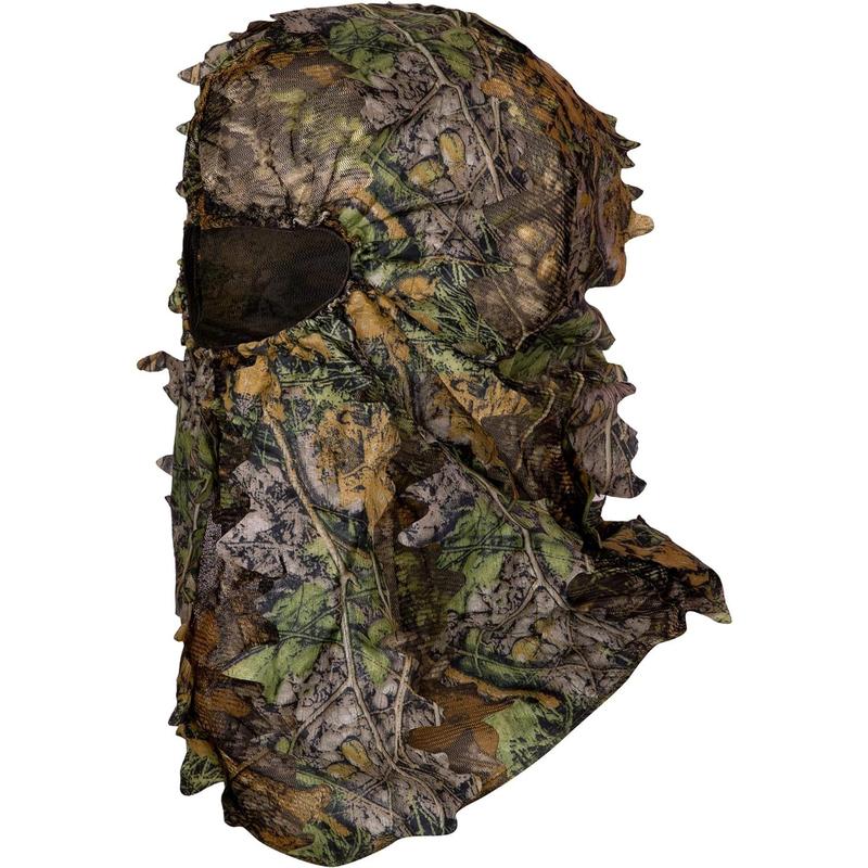 Ginsco Ghillie Suit Full Face Mask Gloves Set, Ghillie Suit for Men, 3D Leafy Camo Suit for Outdoor Hunting Photography