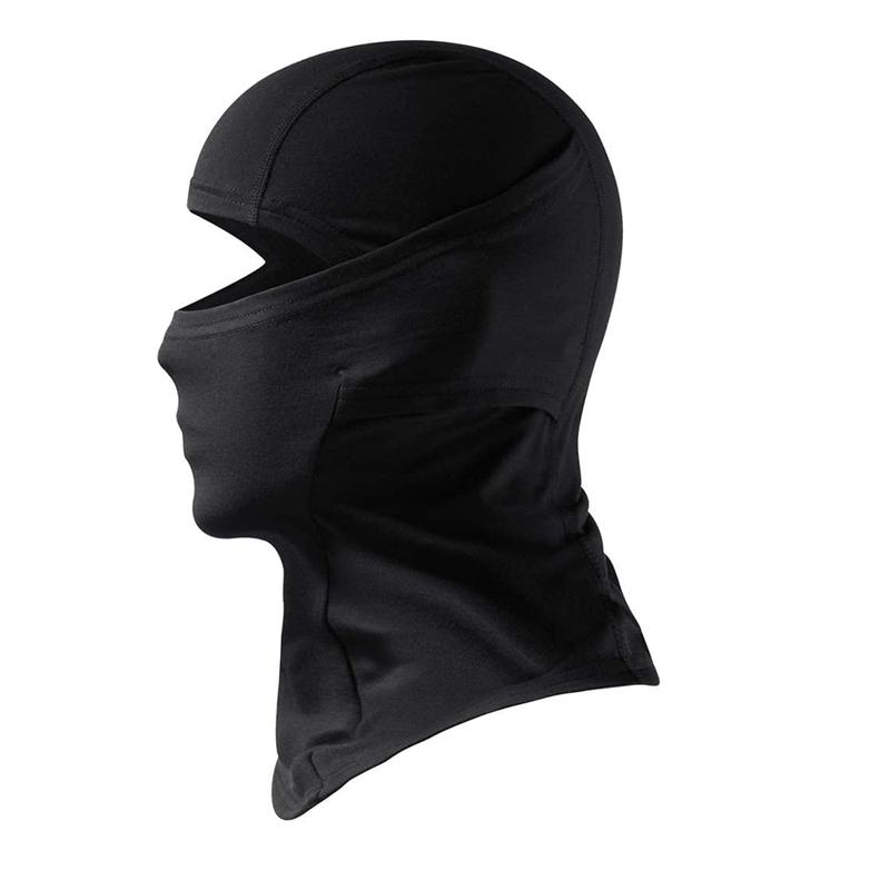 Breathable UV-Protection Balaclava - Unisex Knit Full Face Mask with Toggle Closure for Outdoor Sports