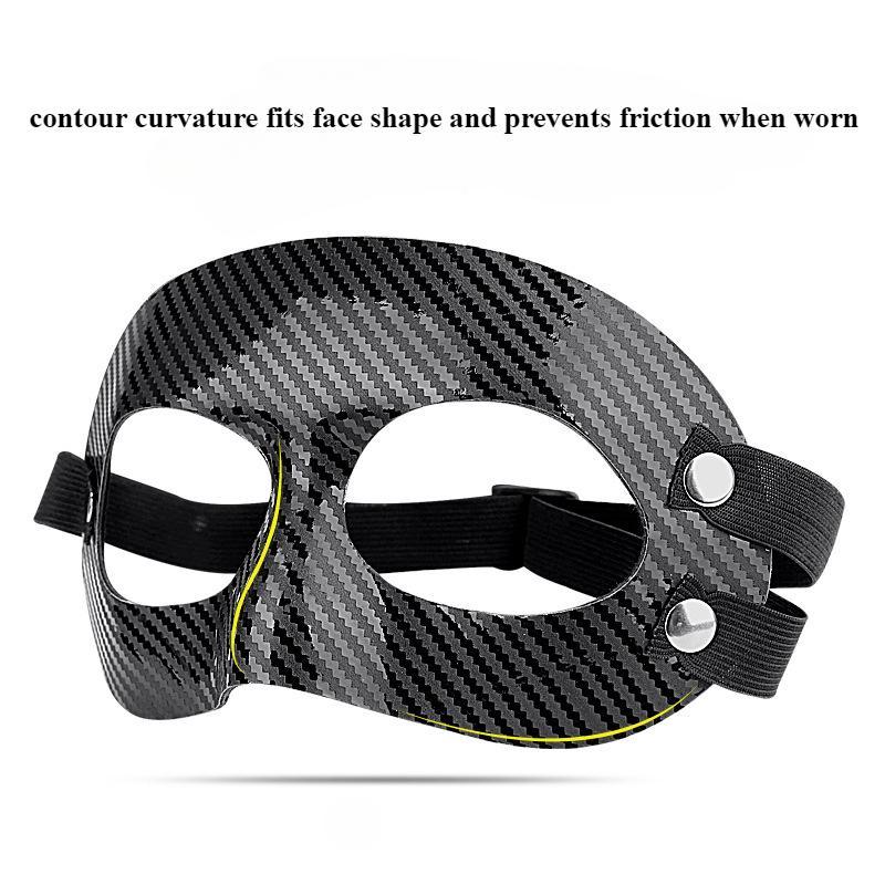 Adjustable Half Face Mask, 1 Count Breathable Sports Mask, Anti-fog Mask for Soccer, Football, Basketball, Hockey, Outdoor Sports Accessories