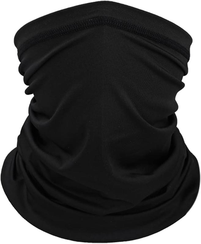 Bandana Neck Gaiters Neck Warmer Balaclava Face Mask Unisex Snood UV Resistance Face Shield Cover Multifunctional Headwear Face Covering for Sport Running Hiking Cycling Elastic Tube Scarf