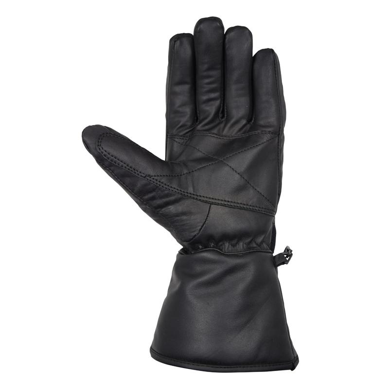 MRX Mens Leather Gloves Winter Cold Weather Motorcycle Driving