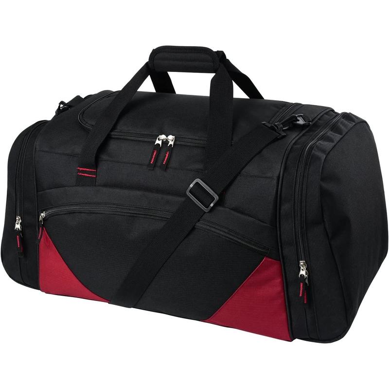 55L Sports Duffle Bags Large Gym Duffel Bag Workout Bag for Men - Black