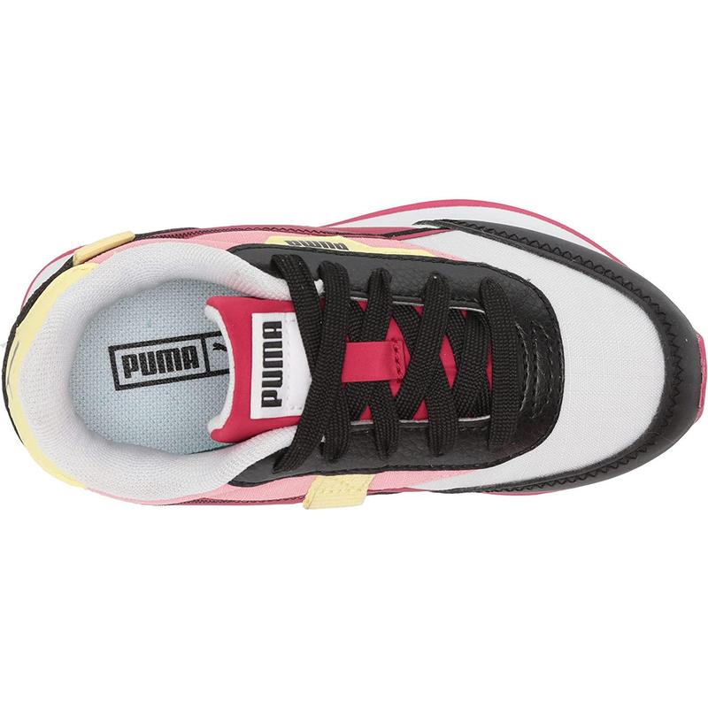 Puma Future Rider Twofold Jr White Puma Black-Persian Red (382031 05)