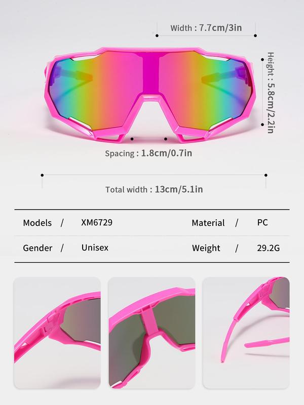 Hollow Out Design Sports Sunglasses For Boys & Girls, UV400 Anti-UV Sun Glasses, Outdoor Sports Eyewear For Cycling, Skiing, Traveling