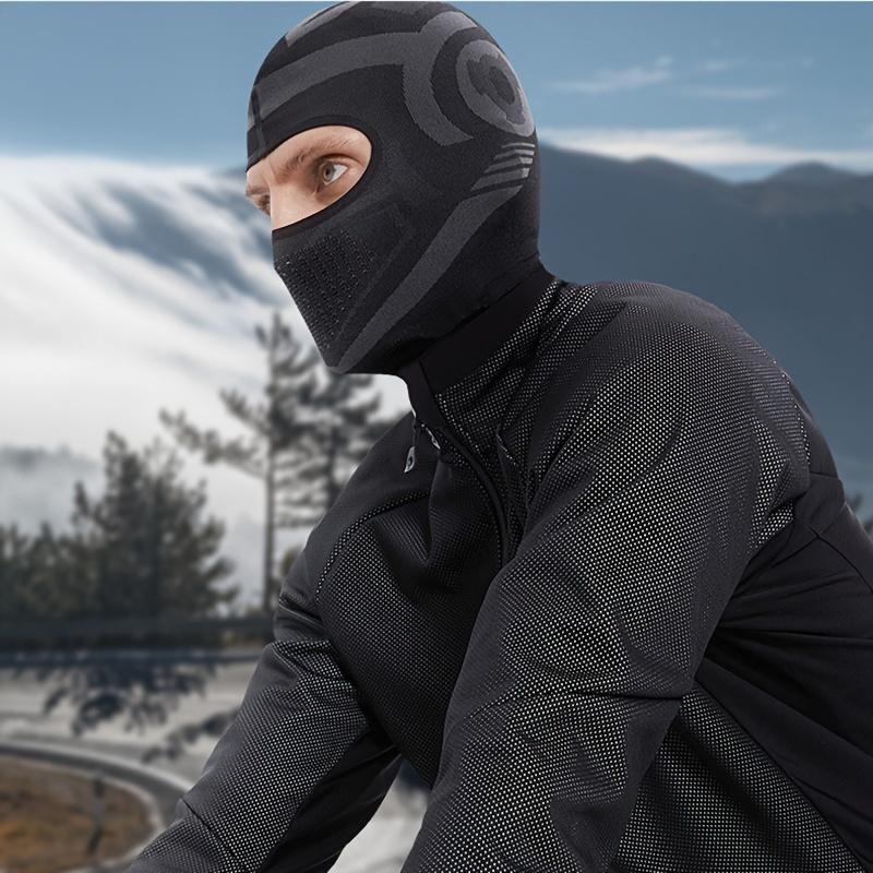 Winter Outdoor Cycling Face Mask, Double-layered Thermal Lined Windproof Warm Face Cover, Breathable Face Mask for Outdoor Cycling, Sports Accessories