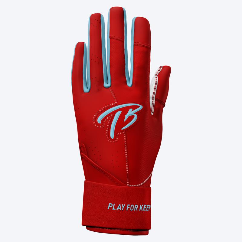 Long Cuff Batting Gloves | Fire Ice