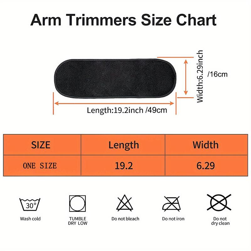 Sweat Arm Trimmer, 1 Pair Exercise Arm Guards, Sports Accessories Arm Training Belt for Men and Women, Gym Accessories