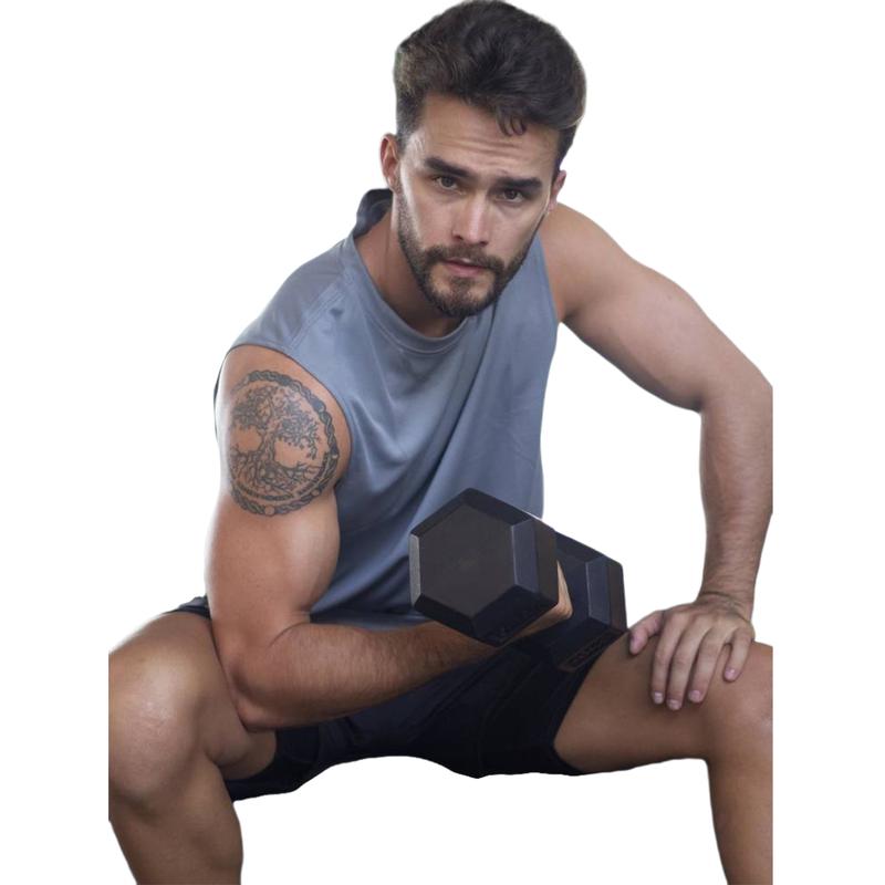 Men's 5 Pack Running Tank Tops Breathable Workout Muscle Sleeveless T-Shirts Summer Gym suitness Vests Quick Dry Tops Training Bodybuilding Shirts