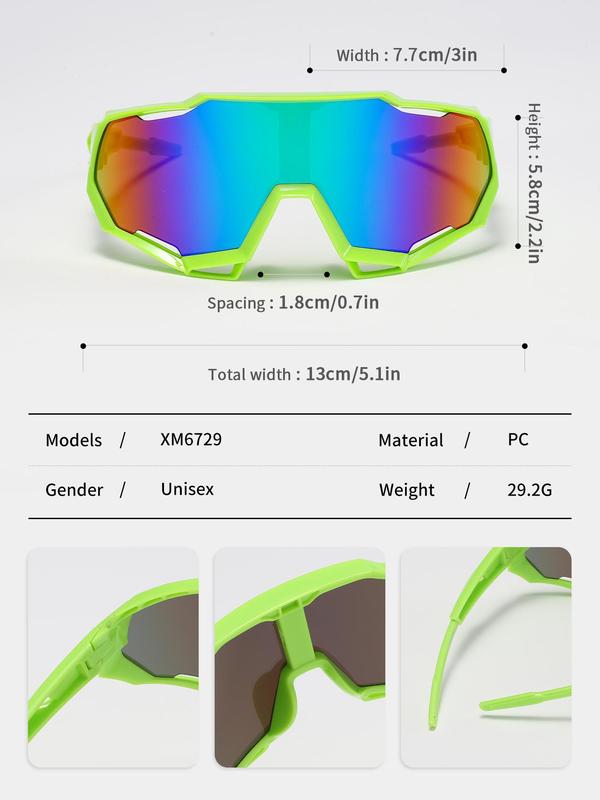 Hollow Out Design Sports Sunglasses For Boys & Girls, UV400 Anti-UV Sun Glasses, Outdoor Sports Eyewear For Cycling, Skiing, Traveling