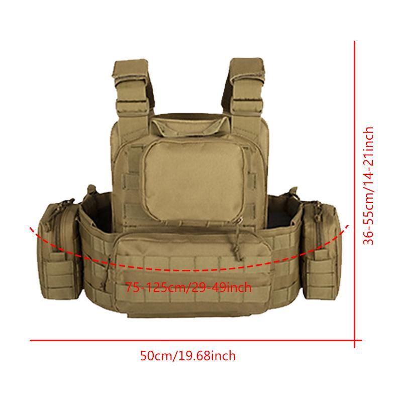 Hot Selling Tactical Vest, Multifunctional Quick Release Tactical Vest, Outdoor Cs Multifunctional Workout Vest, Sports & Outdoor Accessories