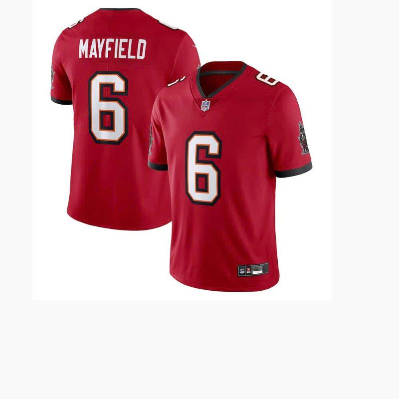 Bakerr Mayfieldd Red Tampaa Bayy Buccaneers Limited Jersey, NFLL Merchandise, Fan Gear, gift for him - Halloween Christmas New Year Gift - best price