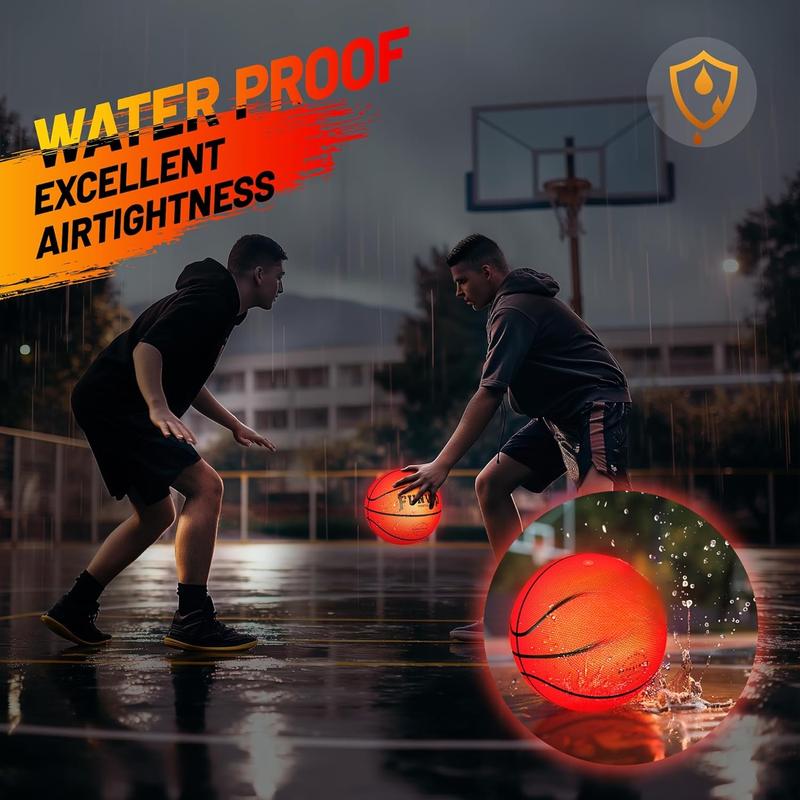 Basketball,Rechargeable LED Light Up Basketball,Glow in the Dark  Basketball with Accessories,Cool Toys for Boys, for Christmas Birthday Ideal Gift for 7 8 9 10 11 12 13 14 Years old boy