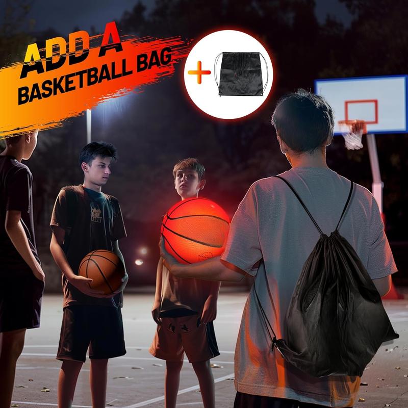 Basketball,Rechargeable LED Light Up Basketball,Glow in the Dark  Basketball with Accessories,Cool Toys for Boys, for Christmas Birthday Ideal Gift for 7 8 9 10 11 12 13 14 Years old boy